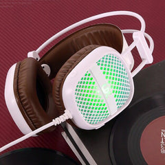 Gaming Headphones 3.5mm USB Wired LED