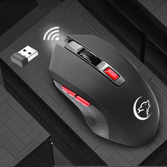 CARPRIE  2400DPI 6 Buttons 2.4G Wireless Gaming Mouse