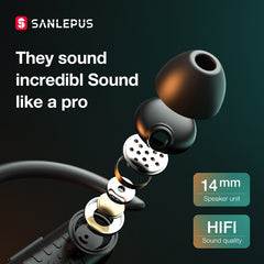 SANLEPUS Bluetooth Earphone TWS 5.0