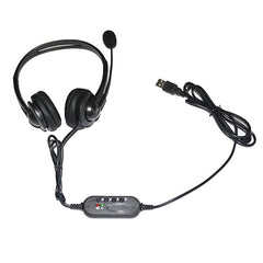 USB headphones Computer Headset with Microphone