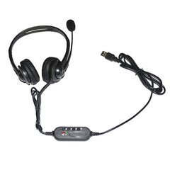 USB headphones Computer Headset with Microphone