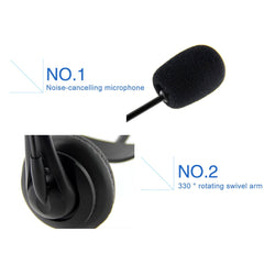 USB headphones Computer Headset with Microphone
