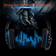 Headset Gaming With Mic LED Light For PC Game Earphone