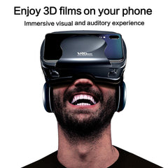 New 3D VR Glasses Virtual Reality Smart Glasses Full-screen with Stereo Headset