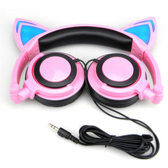 JINSERTA 2020 Cat Ear headphones LED