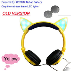 JINSERTA 2020 Cat Ear headphones LED