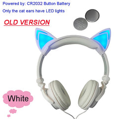 JINSERTA 2020 Cat Ear headphones LED