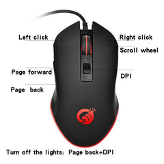 G70 USB Wired Gaming Mouse