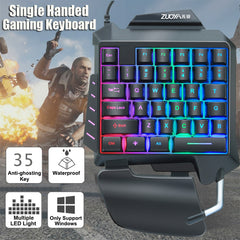 Single Handed Gaming Keyboard