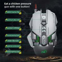 Aluminum Alloy 3D Metal Mouse